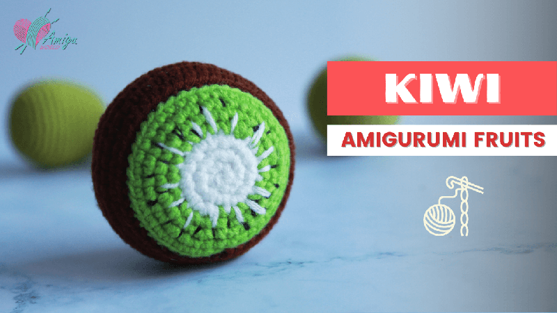 Crochet Kiwi Amigurumi - Free Tutorial