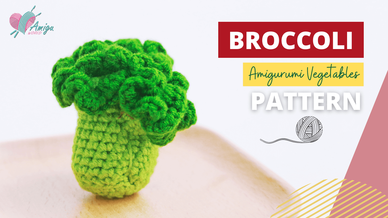 Crochet Broccoli Amigurumi - Step-by-Step Tutorial