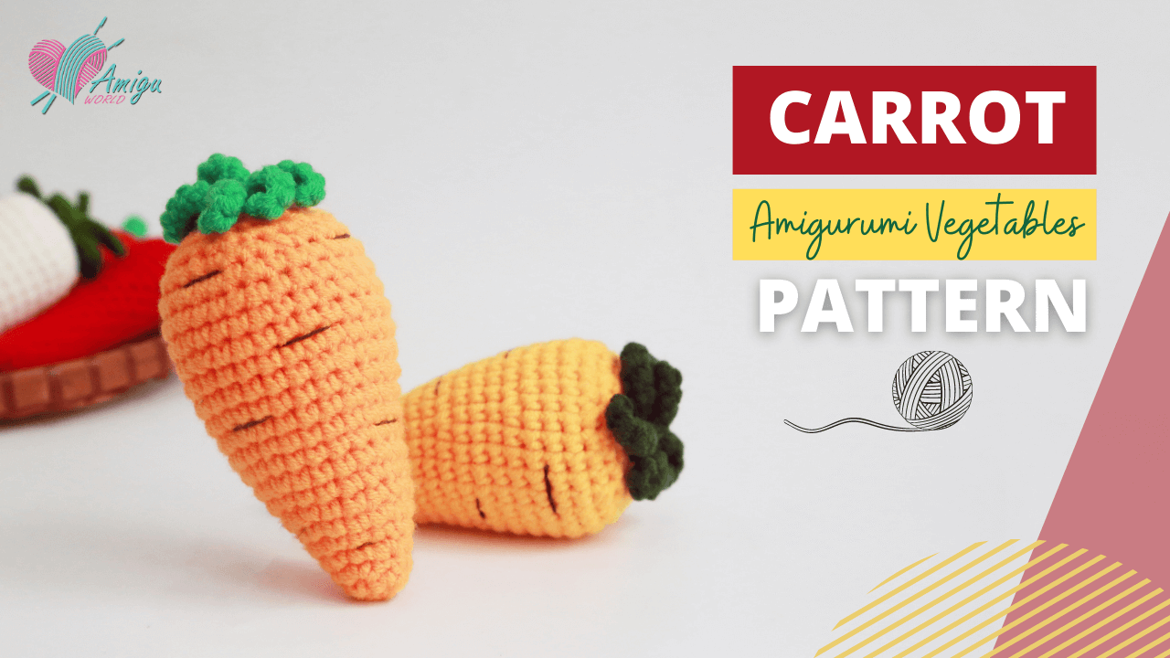 Adorable Carrot Amigurumi: Free Crochet Tutorial