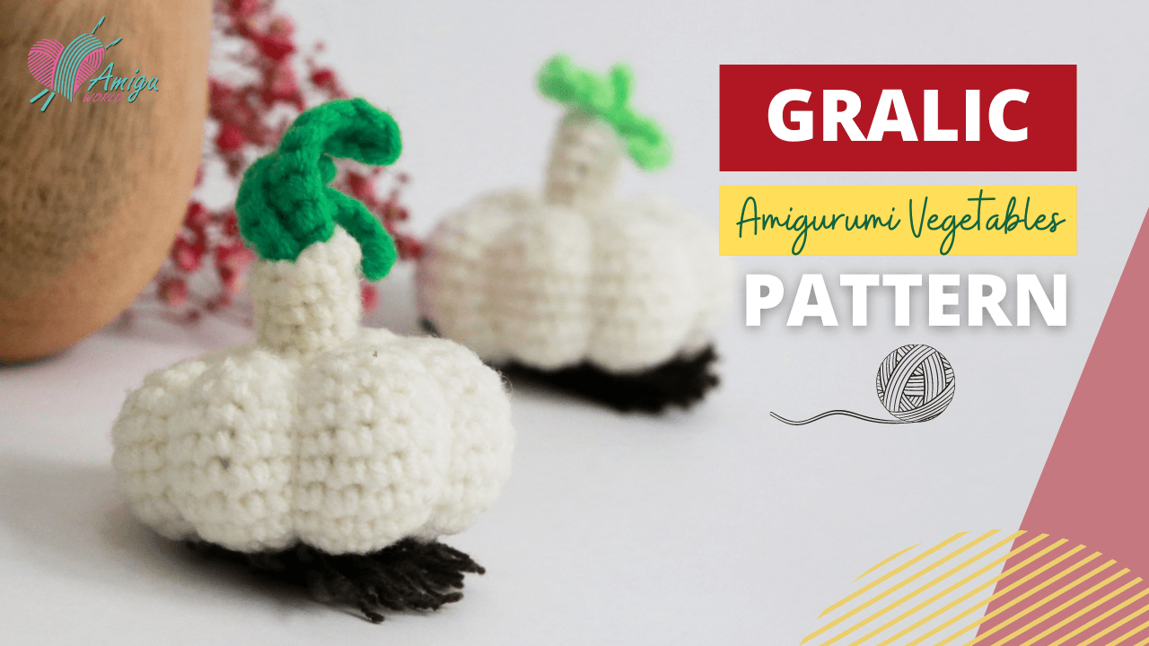 Whimsical Garlic Amigurumi: Free Crochet Tutorial