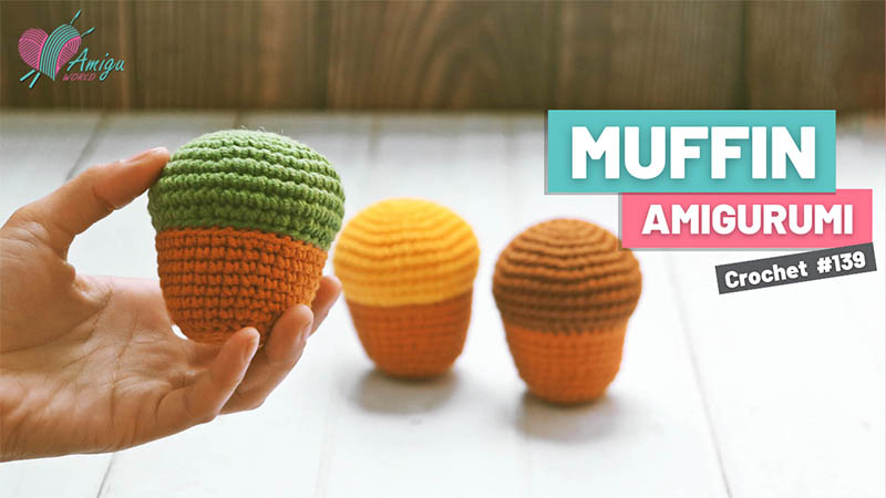 Muffin amigurumi free pattern
