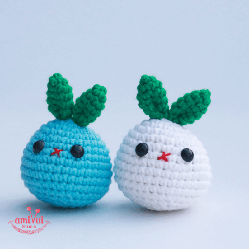 Amigurumi Bunny Keychain Free crochet pattern