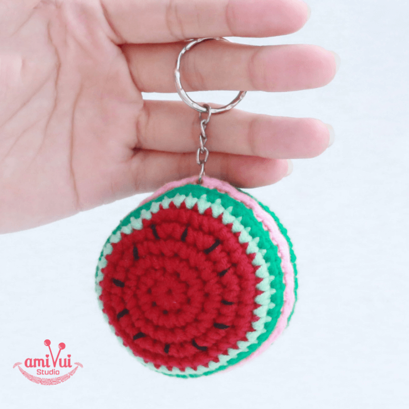 Watermelon Amigurumi Crochet Pattern - Free Tutorial