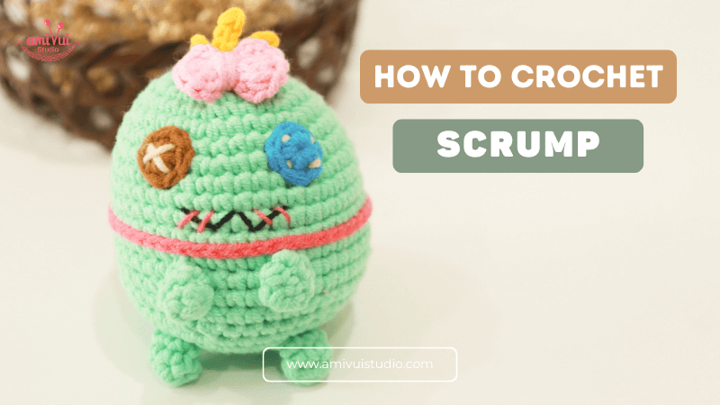 Craft your own Scrump Ufufy - Free crochet tutorial