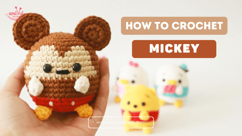 Mickey mouse amigurumi - Craft Disney magic with crochet!