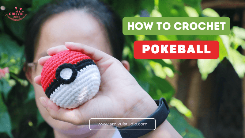 Pokeball amigurumi crochet tutorial - Craft your very own Pokémon capture device