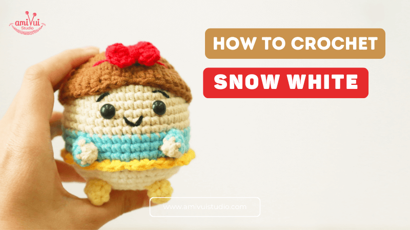 Snow White amigurumi crochet pattern - Crafting fairytale magic