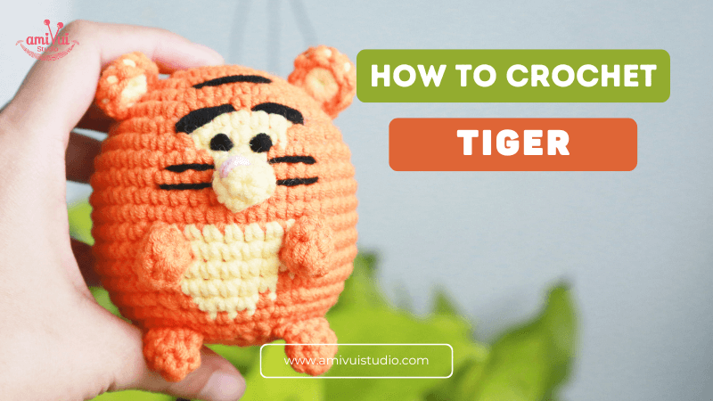 Tigger Amigurumi Ufufy Crochet Tutorial - Create the Joyful Character