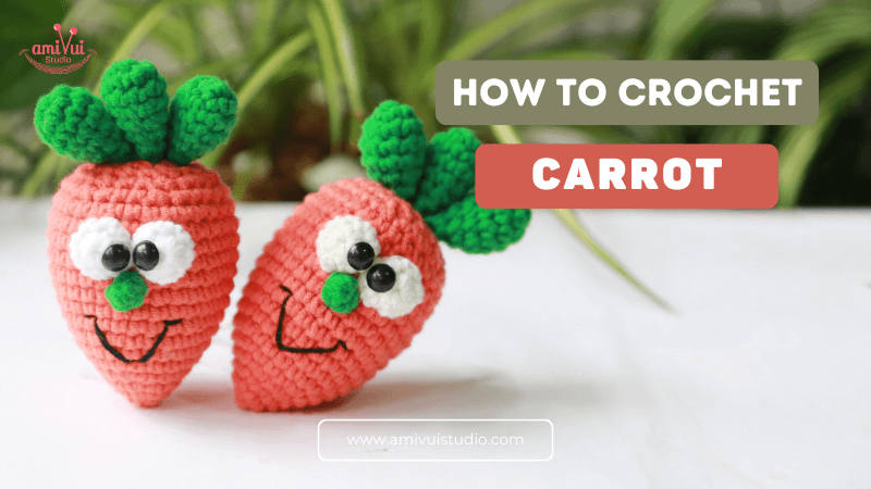 Crochet Personified Carrot Amigurumi - Free Tutorial