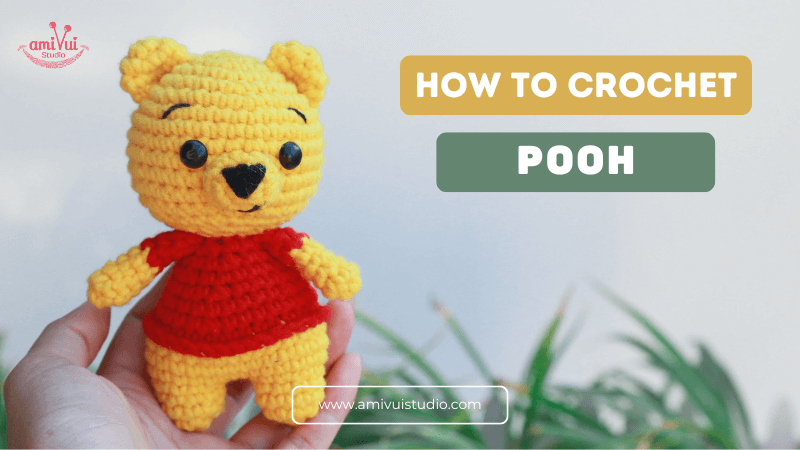 Winnie the Pooh amigurumi - Crochet tutorial