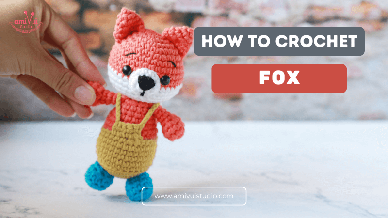 Fox Friend Amigurumi - Step-by-Step Crochet Video Tutorial