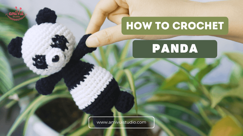 Crochet Adorable Panda Amigurumi - Free Tutorial