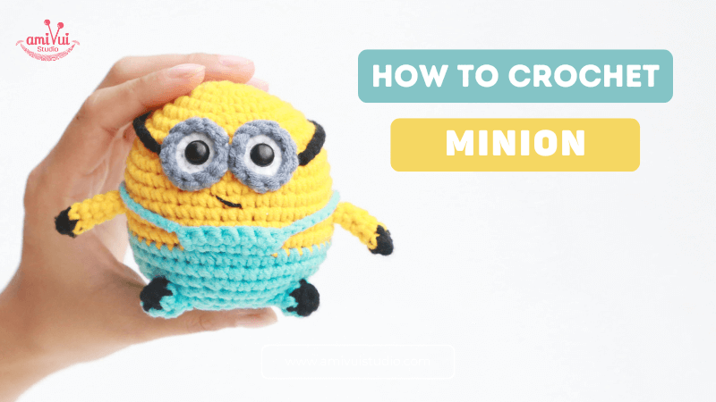 DIY Minion Ufufy Amigurumi - A Fun, Free Crochet Tutorial