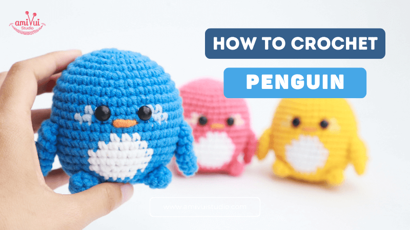 Crochet a Playful Penguin - Free Amigurumi Tutorial