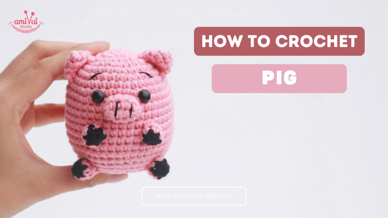 Oink-tastic Fun - Pig amigurumi crochet tutorial
