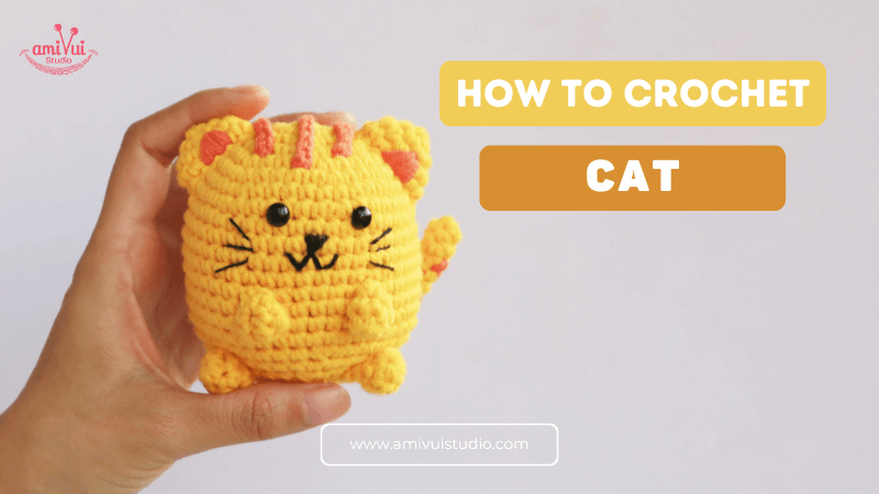 Cat Ufufy Amigurumi - Free Crochet Tutorial