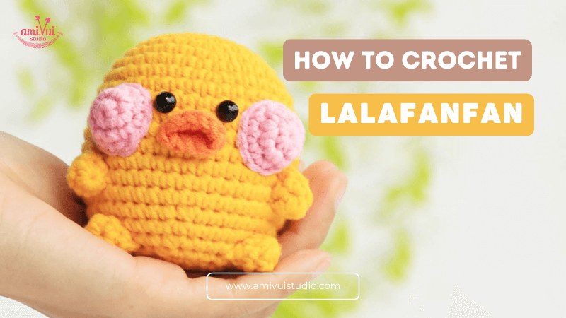 How to crochet Lalafanfan Duck Amigurumi - Free Pattern