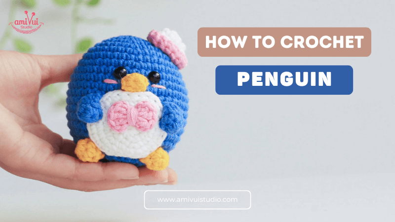 Penguin Ufufy Amigurumi - Free Crochet Tutorial