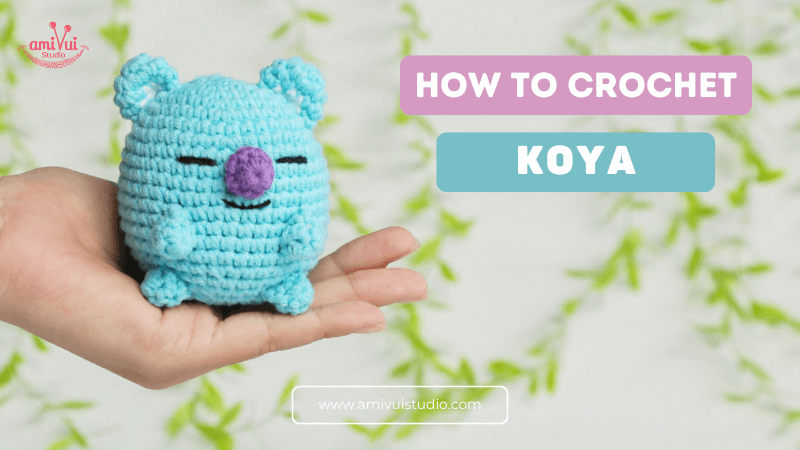 Free Crochet Tutorial BT21 Koya Amigurumi - Simple and Fun