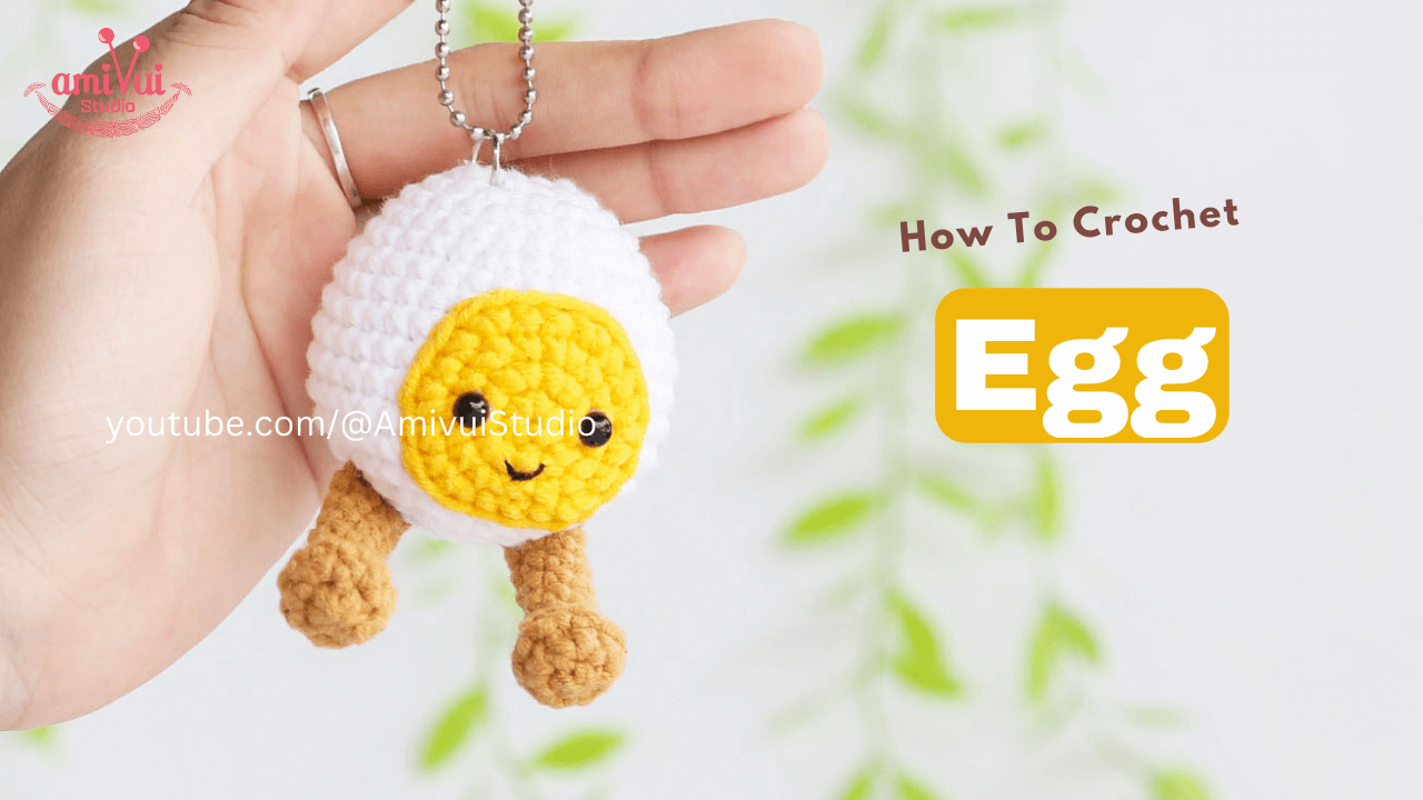 egg amigurumi free crochet tutorial