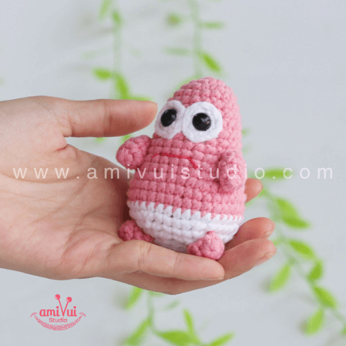 Crochet Patrick Star character amigurumi free pattern
