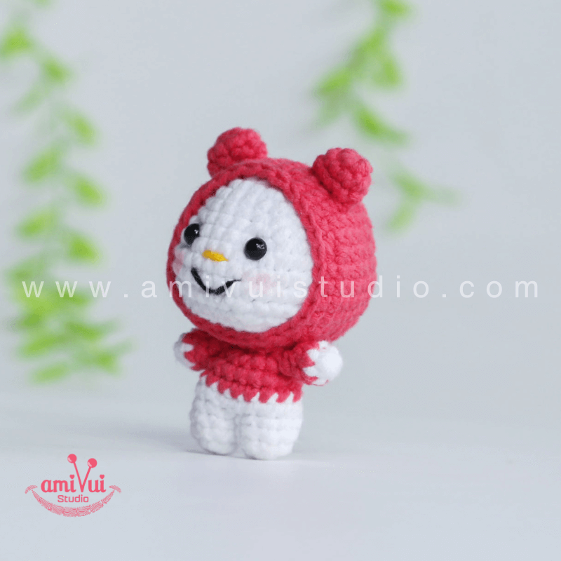 Hướng dẫn cách làm nhân vật Sanrio My Melody bằng len - Chart móc miễn phí Amivui Studio