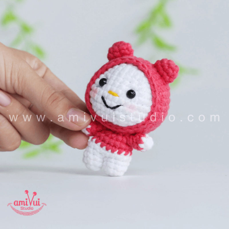 Hướng dẫn cách làm nhân vật Sanrio My Melody bằng len - Chart móc miễn phí Amivui Studio